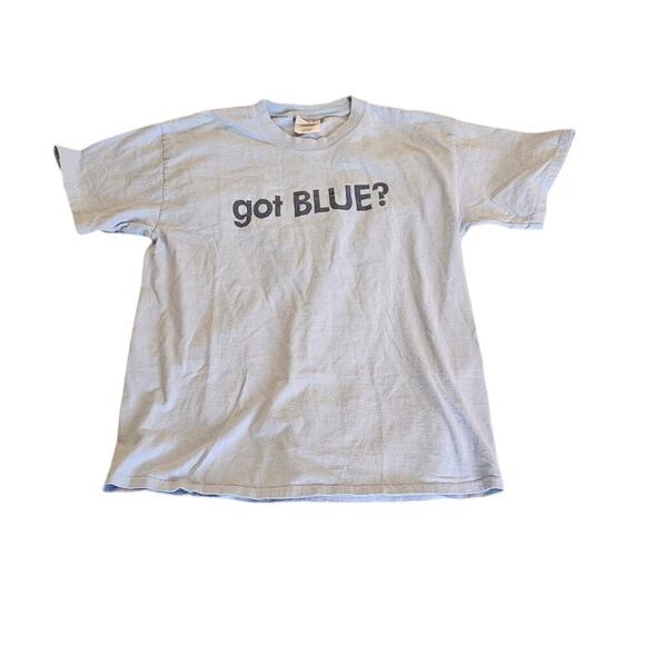 Medium Light Blue Short Sleeve T-Shirt - Picture 1 of 10